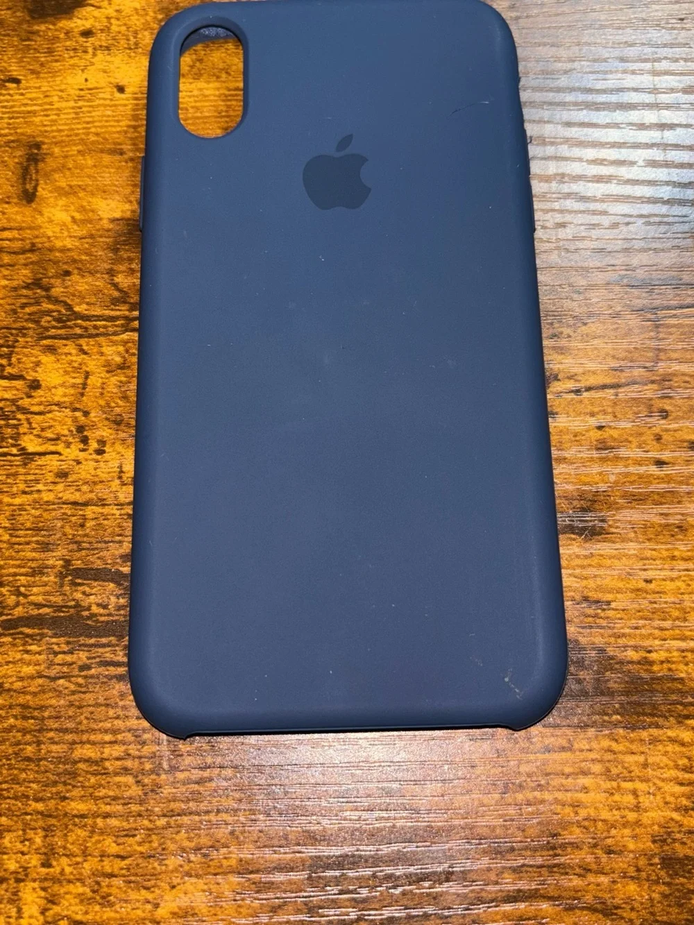 XR Silicone iPhone Case - Midnight Blue✅✅🔥🔥
